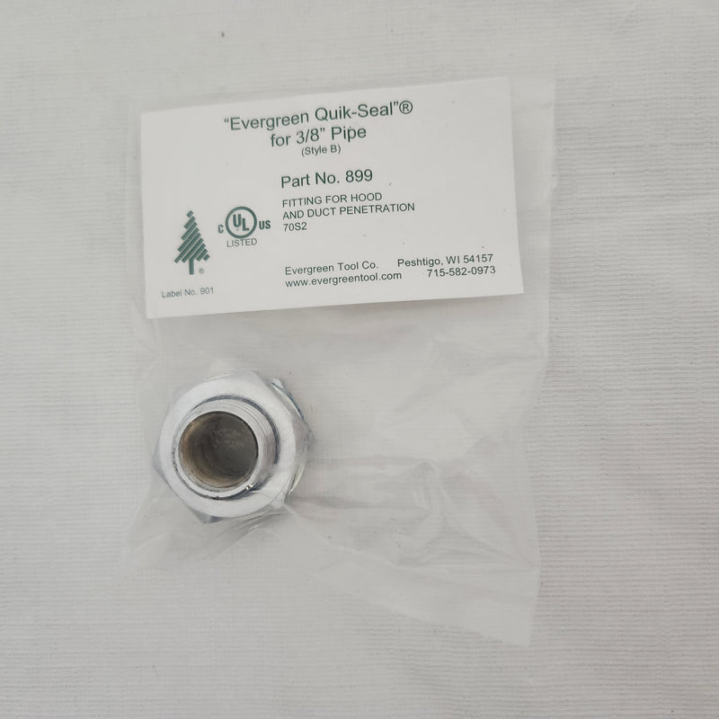 Load image into Gallery viewer, Quik Seal - 3/8&quot; Pipe Threaded Adaptor. Style B - 7/8&quot; Hole packaging view
