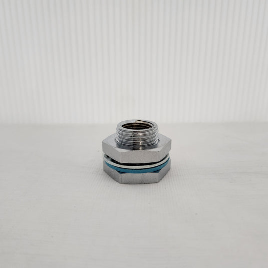 Quik Seal - 3/8" Pipe Threaded Adaptor. Style B - 7/8" Hole side view